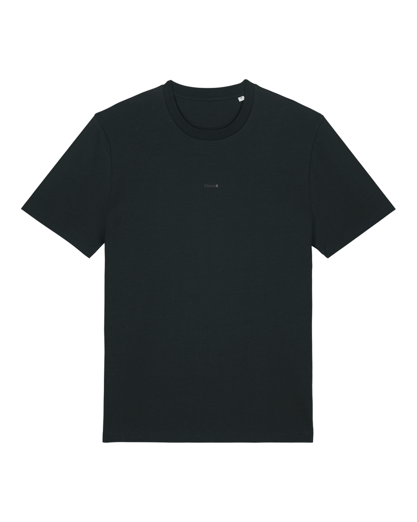 Bio Baumwolle T Shirt All in Black Edition ChiemX