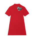 Bio-Baumwolle Polokleid mit Think Big als Backprint - Arts Edition