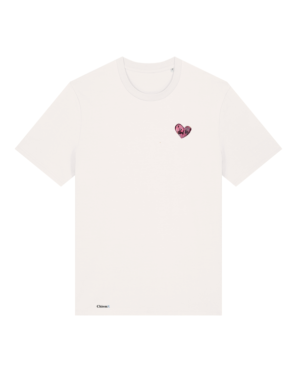 Bio-Baumwolle T-Shirt mit Think Big Herz - Arts Edition