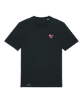 Bio-Baumwolle T-Shirt mit Think Big Herz - Arts Edition