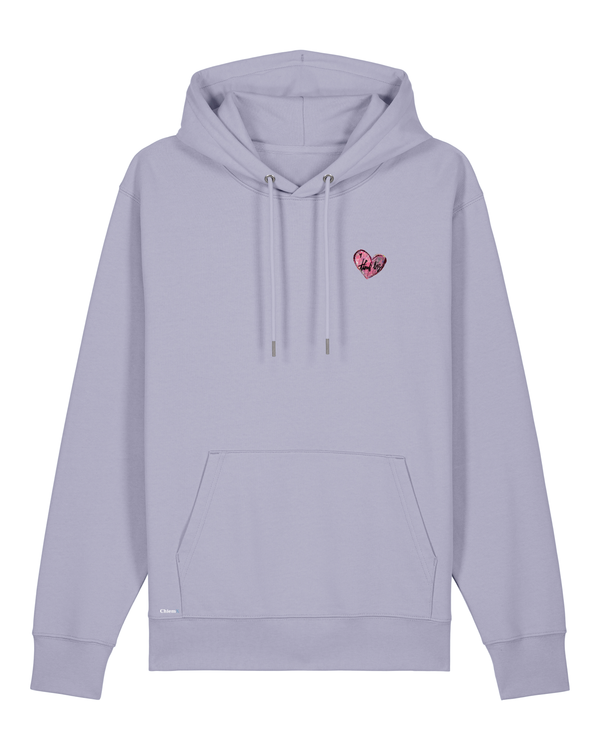 Bio-Baumwolle Hoodie mit Think Big Herz - Arts Edition