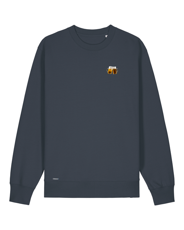 Bio-Baumwolle Sweater mit Bier - Bavarian Edition