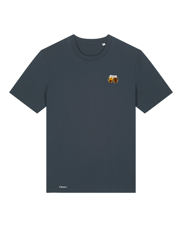 Bio-Baumwolle T-Shirt mit Bierkrügen - Bavarian Edition