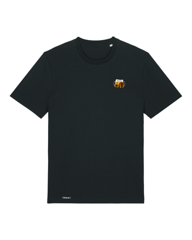 Bio-Baumwolle T-Shirt mit Bierkrügen - Bavarian Edition