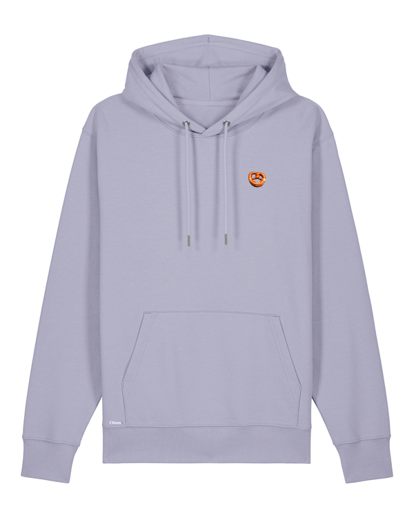 Bio-Baumwolle Hoodie mit Breze - Bavarian Edition