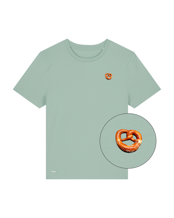 Bio-Baumwolle Frauen T-Shirt mit Breze - Bavarian Edition