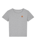 Bio-Baumwolle Frauen Rundhals T-Shirt mit Breze - Bavarian Edition
