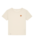 Bio-Baumwolle Frauen Rundhals T-Shirt mit Breze - Bavarian Edition