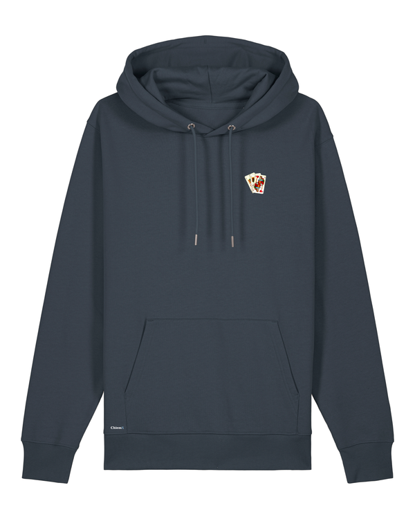 Bio-Baumwolle Hoodie mit Wattkarten - Bavarian Edition