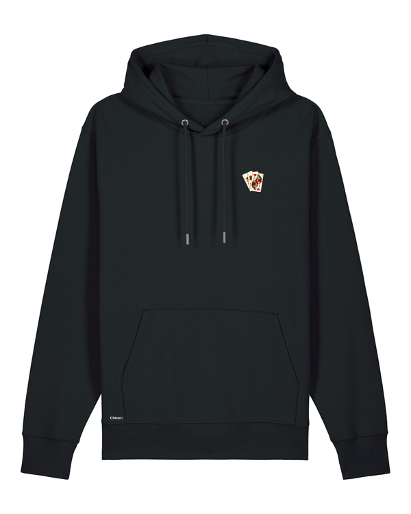 Bio-Baumwolle Hoodie mit Wattkarten - Bavarian Edition