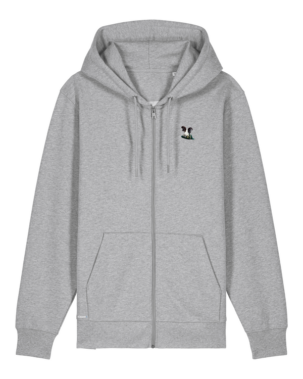 Bio-Baumwolle Zipper mit Trachtenhut - Bavarian Edition