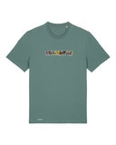 Bio-Baumwolle T-Shirt mit kunstvollem Rosenheim - City Edition