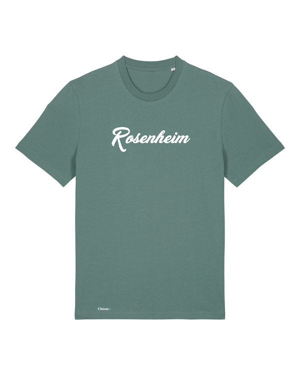 Bio-Baumwolle T-Shirt mit modernem Rosenheim - City Edition