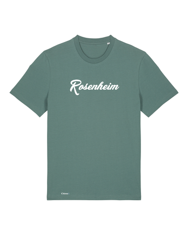 Bio-Baumwolle T-Shirt mit modernem Rosenheim - City Edition