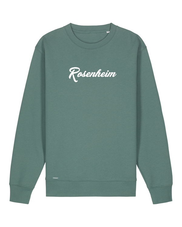 Bio-Baumwolle Sweater mit Rosenheim Schriftzug - City Edition