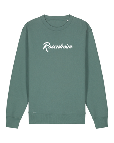 Bio-Baumwolle Sweater mit Rosenheim Schriftzug - City Edition