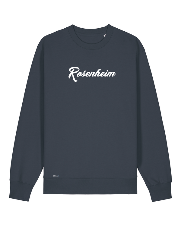 Bio-Baumwolle Sweater mit Rosenheim Schriftzug - City Edition