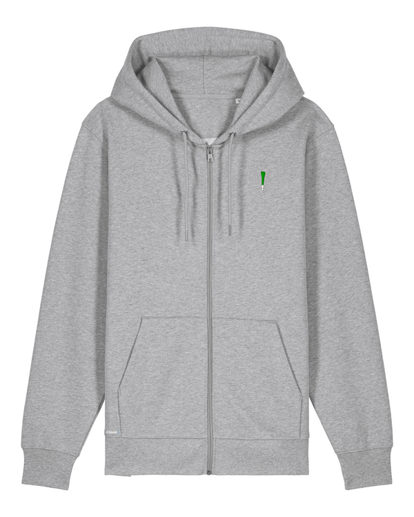 Bio-Baumwolle Zipper mit Lauch - Fruits Edition