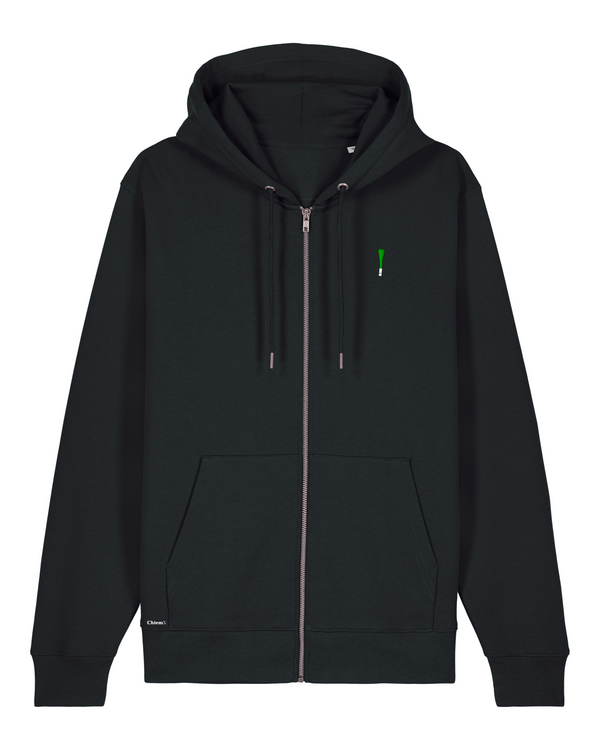 Bio-Baumwolle Zipper mit Lauch - Fruits Edition