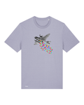 Bio-Baumwolle T-Shirt mit "Schmeißt Konfetti. Keine Bomben." - Special Edition