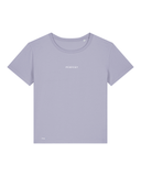 Bio-Baumwolle Frauen Rundhals T-Shirt mit "Ganz & Garnicht PERFEKT" - Special Edition