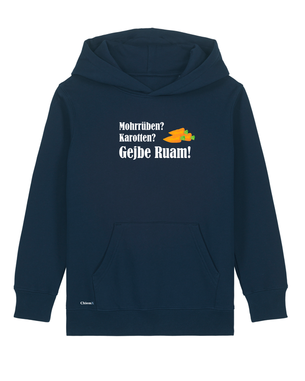 Bio-Baumwolle Kinder Hoodie mit "Gejbe Ruam" - Special Edition