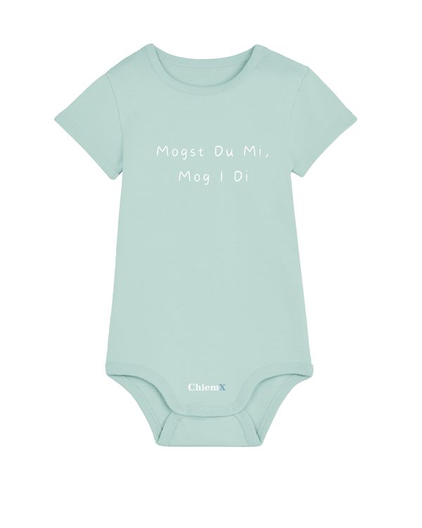 Bio-Baumwolle Baby Body mit "Mogst du mi, mog i di" - Special Edition