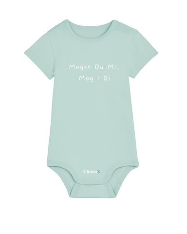 Bio-Baumwolle Baby Body mit "Mogst du mi, mog i di" - Special Edition