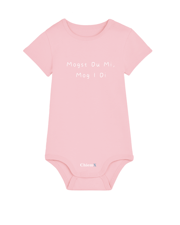 Bio-Baumwolle Baby Body mit "Mogst du mi, mog i di" - Special Edition