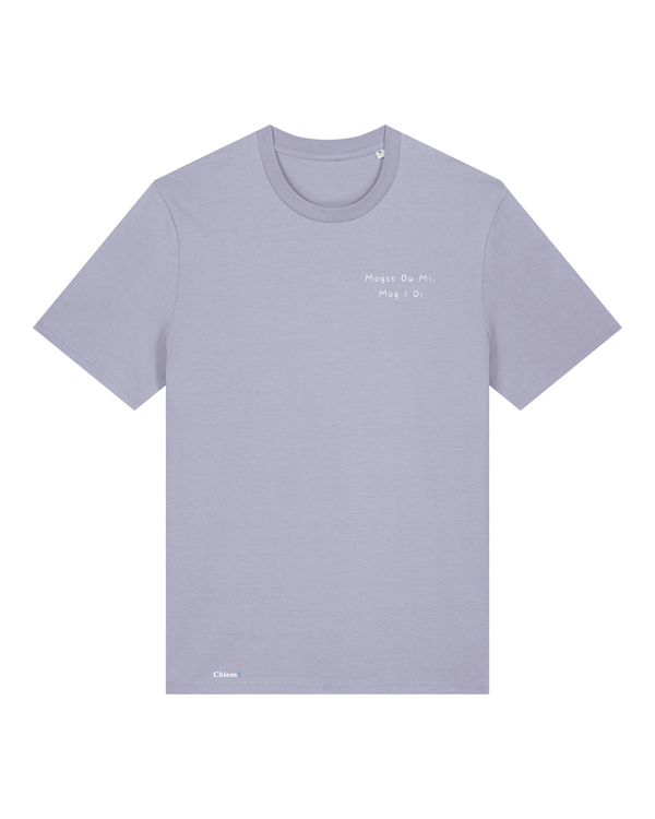 Bio-Baumwolle T-Shirt mit Mogst Du Mi, Mog I Di - Special Edition