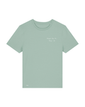Bio-Baumwolle Frauen T-Shirt mit "Mogst Du Mi, Mog I Di"- Special Edition