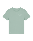 Bio-Baumwolle Frauen T-Shirt mit "Mogst Du Mi, Mog I Di"- Special Edition