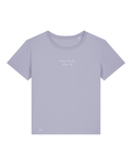 Bio-Baumwolle Frauen Rundhals T-Shirt mit "Mogst Du Mi, Mog I Di" - Special Edition