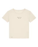 Bio-Baumwolle Frauen Rundhals T-Shirt mit "Mogst Du Mi, Mog I Di" - Special Edition
