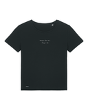 Bio-Baumwolle Frauen Rundhals T-Shirt mit "Mogst Du Mi, Mog I Di" - Special Edition