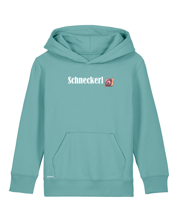 Bio-Baumwolle Kinder Hoodie mit "Schneckerl" - Special Edition