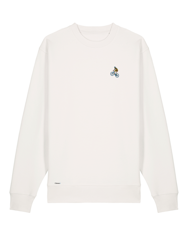 Bio-Baumwolle Sweater mit Biker - Sport Edition