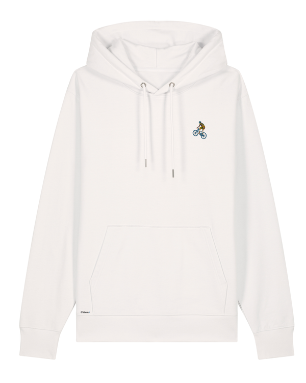 Bio-Baumwolle Hoodie mit Biker - Sport Edition