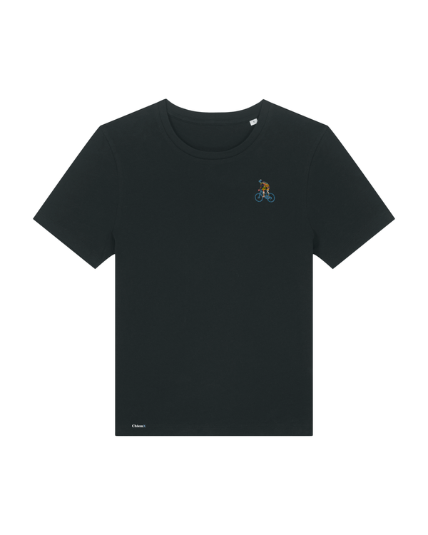 Bio-Baumwolle Frauen T-Shirt mit Biker - Sport Edition