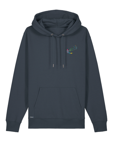 Bio-Baumwolle Hoodie mit Kiter - Sport Edition