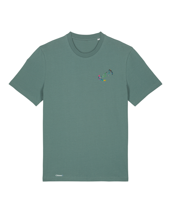 Bio-Baumwolle T-Shirt mit Kiter - Sport Edition