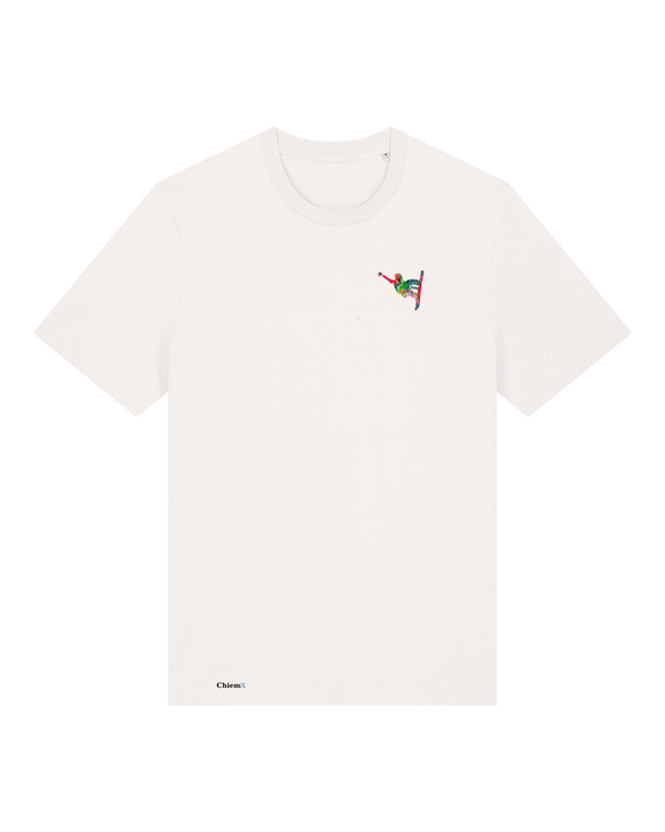 Bio-Baumwolle T-Shirt mit Snowboarder - Sport Edition
