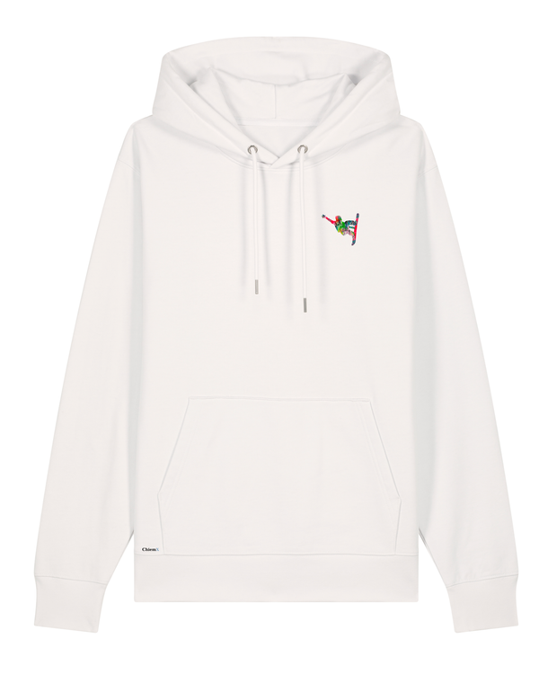 Bio-Baumwolle Hoodie mit Snowboarder - Sport Edition