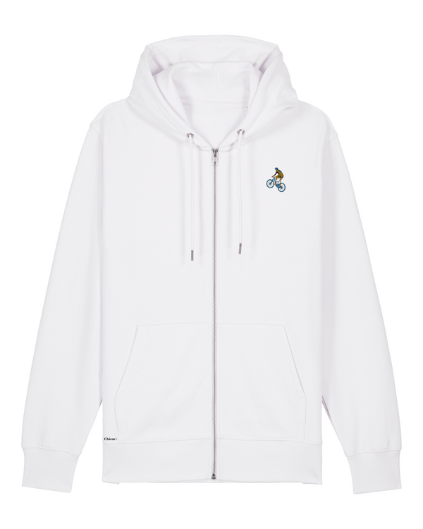Bio-Baumwolle Zipper mit Biker - Sport Edition