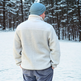 Sherpa Fleece Zipper - Beige