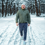 Sherpa Fleece Zipper - Olive