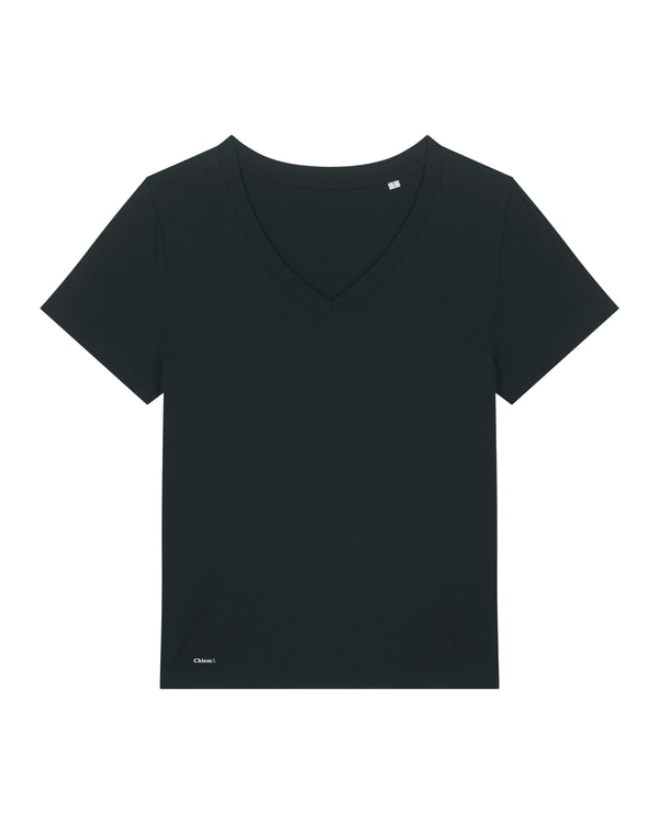 Bio-Baumwolle Frauen V-Ausschnitt T-Shirt - X Edition