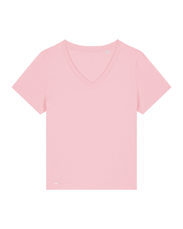 Bio-Baumwolle Frauen V-Ausschnitt T-Shirt - X Edition