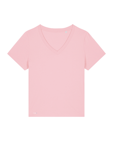Bio-Baumwolle Frauen V-Ausschnitt T-Shirt - X Edition