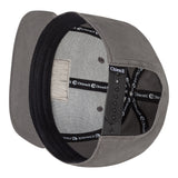 Ein Bild von einem grauen ChiemX Snapback Cap von hinten